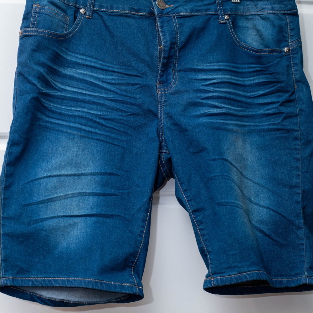 Blue Denim Shorts